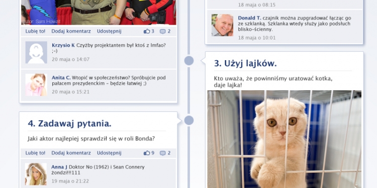 Jak konstruować posty na Facebooku? (infografika)